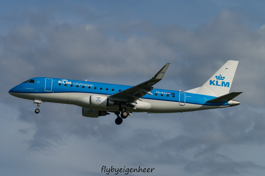 Photo of KLM PH-EXJ, Embraer ERJ-175