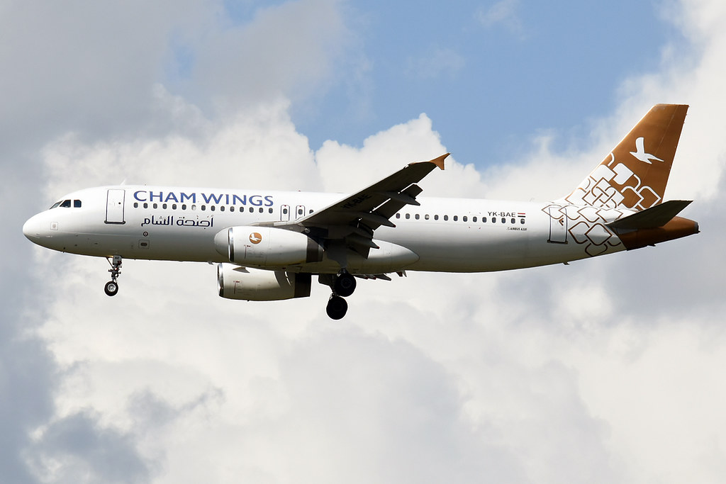 Photo of Cham Wings Airlines YK-BAE, Airbus A320